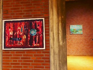 Ausstellung Monika Schiwy, Ev.  Andreas Gemeinde, in Münster, Breslauer Str.  154