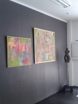 Ausstellung bei Brockmann & Söhne in Rheine, Münsterstraße, bis Juni 2019