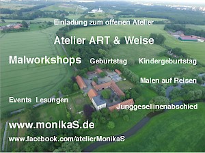 Luftbild Atelier ART & Weise, Haus Coerde