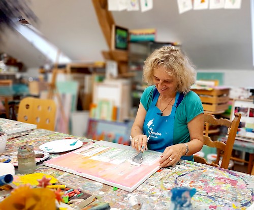 im Atelier ART & Weise